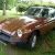 MG B GT 1.8 BROWN RUBBER BUMPER 1980