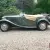  MG TD 1952 Metallic Almond Green. Beige leather interior. Beige Tonneau 