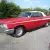  1963 RHD FORD GALAXIE 500 CONVERTIBLE RED 