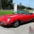 1969 Signal Red Jaguar E-Type XKE Series II Convertible 4.2L 6 Cyl 4 Spd Manual
