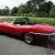 1969 Signal Red Jaguar E-Type XKE Series II Convertible 4.2L 6 Cyl 4 Spd Manual