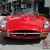 1969 Signal Red Jaguar E-Type XKE Series II Convertible 4.2L 6 Cyl 4 Spd Manual