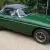  1980 MG B ROADSTER GREEN - CHROME GRILL/BUMPERS 