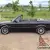 Black Schwarz BMW 320i 1992 E30 Convertible
