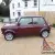 1999 Classic Rover Mini 40 LE in Burgundy Red and just 27,000 miles