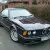 BMW 635CSi HIGHLINE 3.5i TOP SPEC COUPE,METALIC BLACK ,BLACK LEATHER,CLASSIC CAR