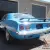 1973 Plymouth Cuda 340 HEMI 4 Speed Petty Blue White interior Frame Off Restored