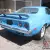 1973 Plymouth Cuda 340 HEMI 4 Speed Petty Blue White interior Frame Off Restored