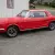 1966 Ford Mustang 289 ci auto restored signalflare red