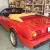 1985 Ferrari mondial convertible. Rosso red with tan interior