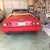 1985 Ferrari mondial convertible. Rosso red with tan interior