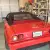 1985 Ferrari mondial convertible. Rosso red with tan interior