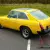 MGB GT 1979 SNAP DRAGON YELLOW COVERED 48,000 BELIEVED GENUINE FROM NEW