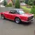 TRIUMPH TR6 RED soft top sports car