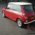 1990 Rover Mini Cooper RSP in Flame Red with 94 miles