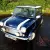 2001 Rover Mini Cooper Classic in Tahiti Blue