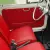  1969 classic Fiat 500F round speedo model restored white red interior LHD 
