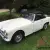 1965 Austin Healey Sprite, Classic Car Convertible, Sports Car Old English White