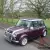 1999 Classic Rover Mini Cooper with Full Sunroof in Morello Red