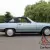 Mercedes-Benz R107 420 SL (1989) Astral Silver with Blue Leather