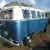 1966 Volkswagen T1 split screen deluxe 13 window walk thru micro bus