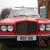 Bentley Mulsanne 6.7 Turbo. 1988. Red. White leather. Private reg.