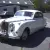  JAGUAR MK VIIM WHITE CLASSIC CAR 1955 TAXED(FREE) AND MOT