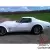  1975 Chevrolet Corvette L48 T Top 350 V8 White 