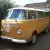 vw early bay window deluxe micro bus