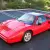 1988 Ferrari 328 GTS Red Tan Rare Convex Wheel Non ABS Car collector