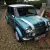 1998 Rover Mini Cooper in Hawaiian Blue