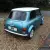 1998 Rover Mini Cooper in Hawaiian Blue