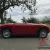 1960 Austin Healey Frogeye Sprite Mk I in red with red interior.