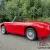 1960 Austin Healey Frogeye Sprite Mk I in red with red interior.