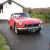 MGB GT 1972, 15" Chrome Wire Wheels, Red, Leather interior, 1 Previous Owner