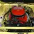 Plymouth Road Runner 1970 440 6 pack yellow, black and silver interior