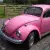Classic 1972 Volkswagon VW Beetle Original Bubblegum Pink Tax Exempt