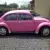 Classic 1972 Volkswagon VW Beetle Original Bubblegum Pink Tax Exempt