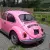 Classic 1972 Volkswagon VW Beetle Original Bubblegum Pink Tax Exempt