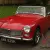 1971 MG Midget - Tartan/Signal Red, 1275cc chrome bumper Austin Healey Sprite
