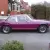 Triumph Stag 3.0L original triumph engine manual with overdrive 1974 Magenta