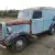  1937 Fordson 77 panel van V8 