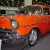1957 Chevy 210 , Rotisserie Restored,350, 5-Speed Stick..Pearl Orange!! Like New