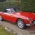 MGB Roadster car -Tartan Red,tax exempt