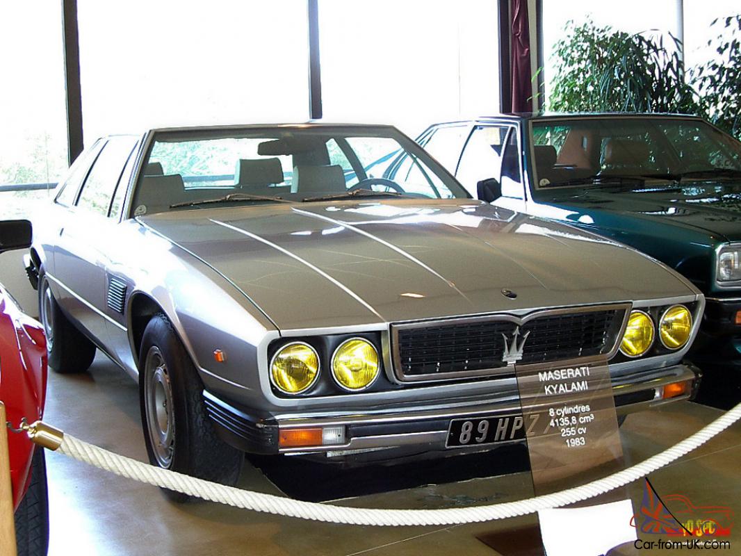 Maserati Kyalami - car classics