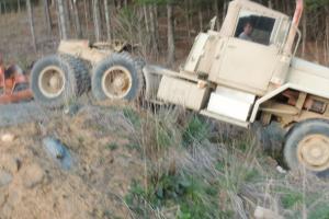 m818 military tractor  Manual transmission   off road log truck Photo