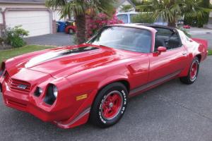 1980 Camaro Z28  Factory 4 speed ,T-Tops ,Low miles, STUNNING !  Must See ! Photo