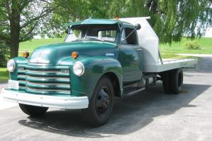 1952 Chevrolet Chevy 2 ton Flatbed Truck Completely Res Photo