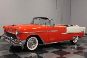 PURE AMERICANA: '55 CHEVY CONVERTIBLE, STOCK SET-UP, LOOKS GREAT, DRIVES BETTER!
