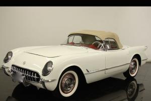 1954 Corvette.  Blue Flame inline 6.  Extremely Clean unmolested original car. Photo